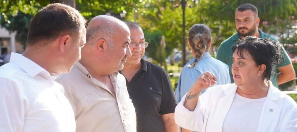 Başkan Vekili Akkan’dan Ziya Paşa Parkı’nda İnceleme