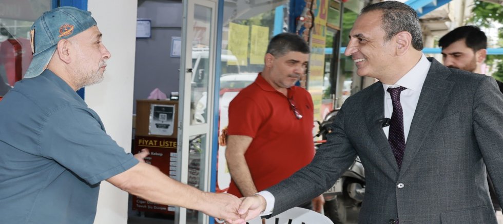 BAŞKAN VEKİLİ TARIK ÖZÜNAL’DAN ESNAF ZİYARETİ