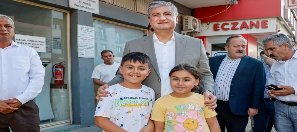 VALİ MUSTAFA YAVUZ'DAN SEYHAN İLÇESİNDE ESNAF ZİYARETİ