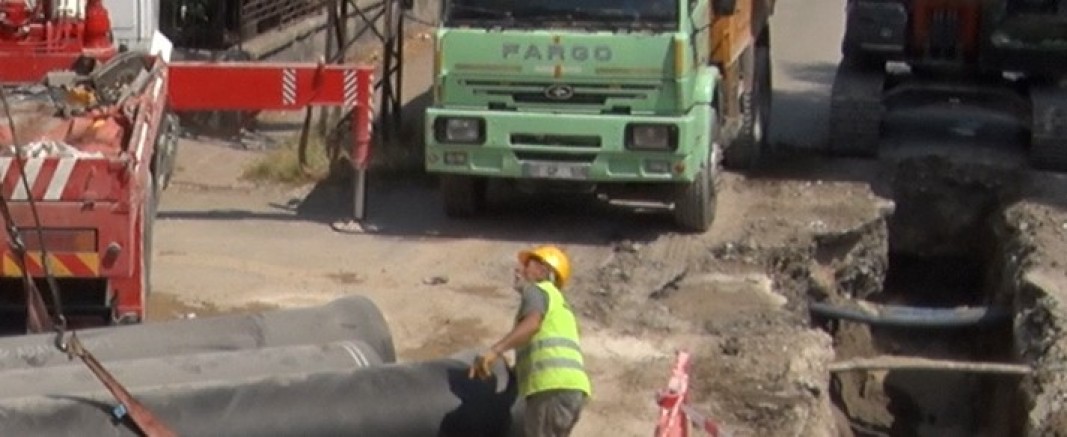 Sık arızalanan içme suyu hattı yenileniyor