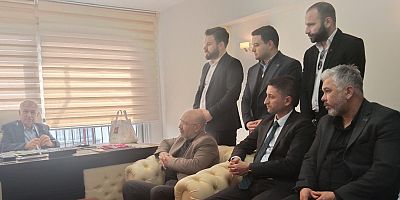 BAŞKAN ZEYDAN KARALAR'A ZİYARET