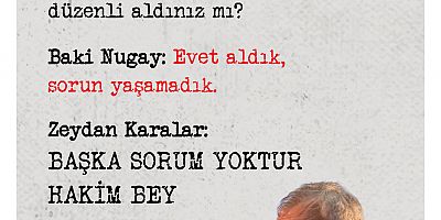 HAKLARIMIZ İÇİN SAHADAYIZ