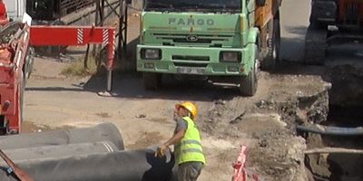 Sık arızalanan içme suyu hattı yenileniyor