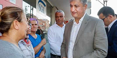 VALİ MUSTAFA YAVUZ'DAN SEYHAN İLÇESİNDE ESNAF ZİYARETİ