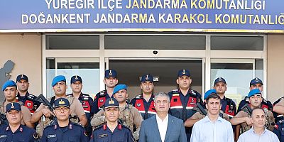 VALİ MUSTAFA YAVUZ, DOĞANKENT MAHALLESİ'NDE ESNAFIMIZLA BULUŞTU, JANDARMA PERSONELİMİZİ ZİYARET ETTİ